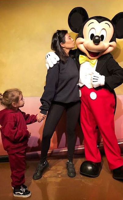 Kourtney Kardashian, Reign Disick, Family